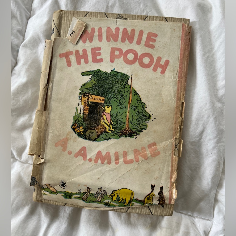 Vintage Winnie the Pooh Book 1943